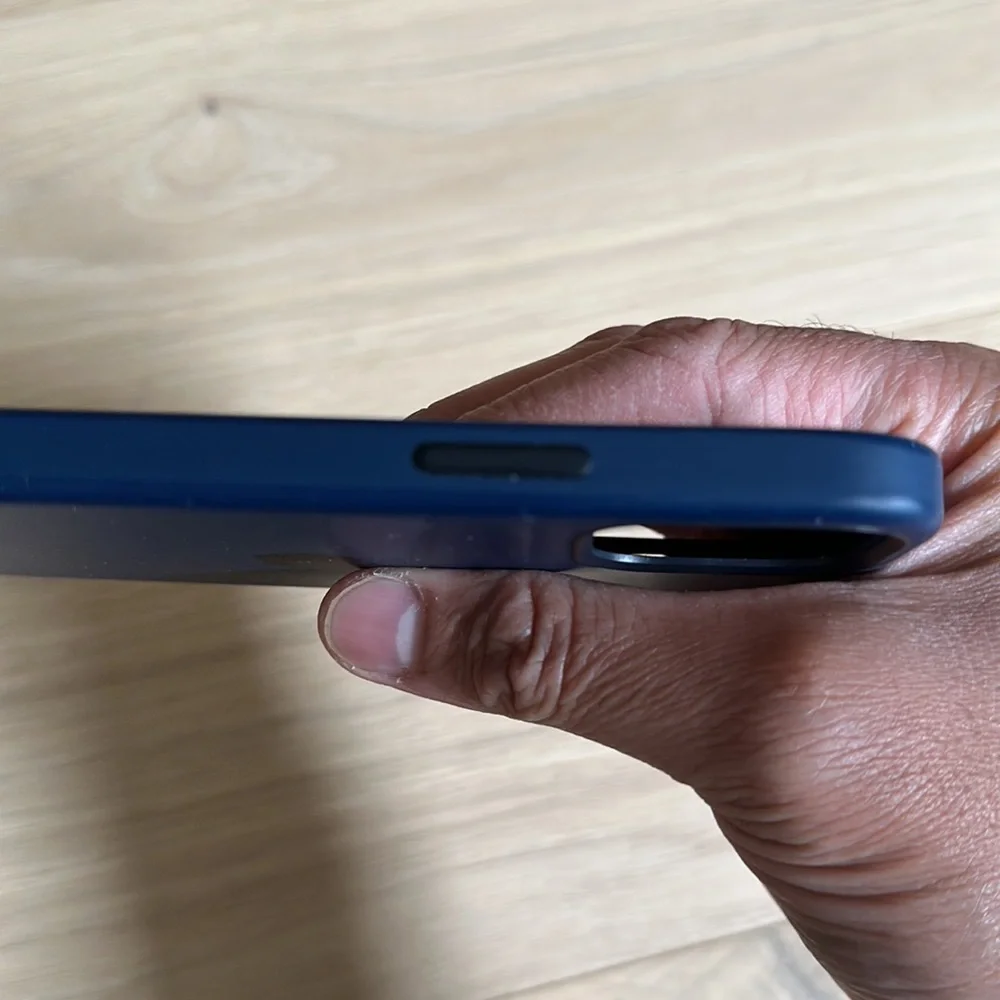 Apple 12 Silicone Case Deep Navy
